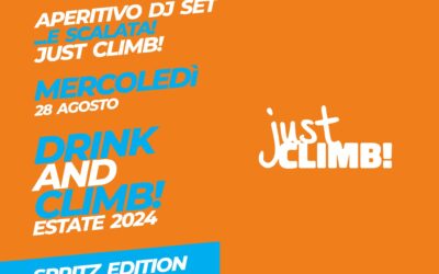 28 agosto: Drink and Climb! SPRITZ EDITION