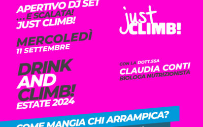 NUTRIZIONE&ARRAMPICATA con la Dott.ssa Claudia Conti, biologa nutrizionista