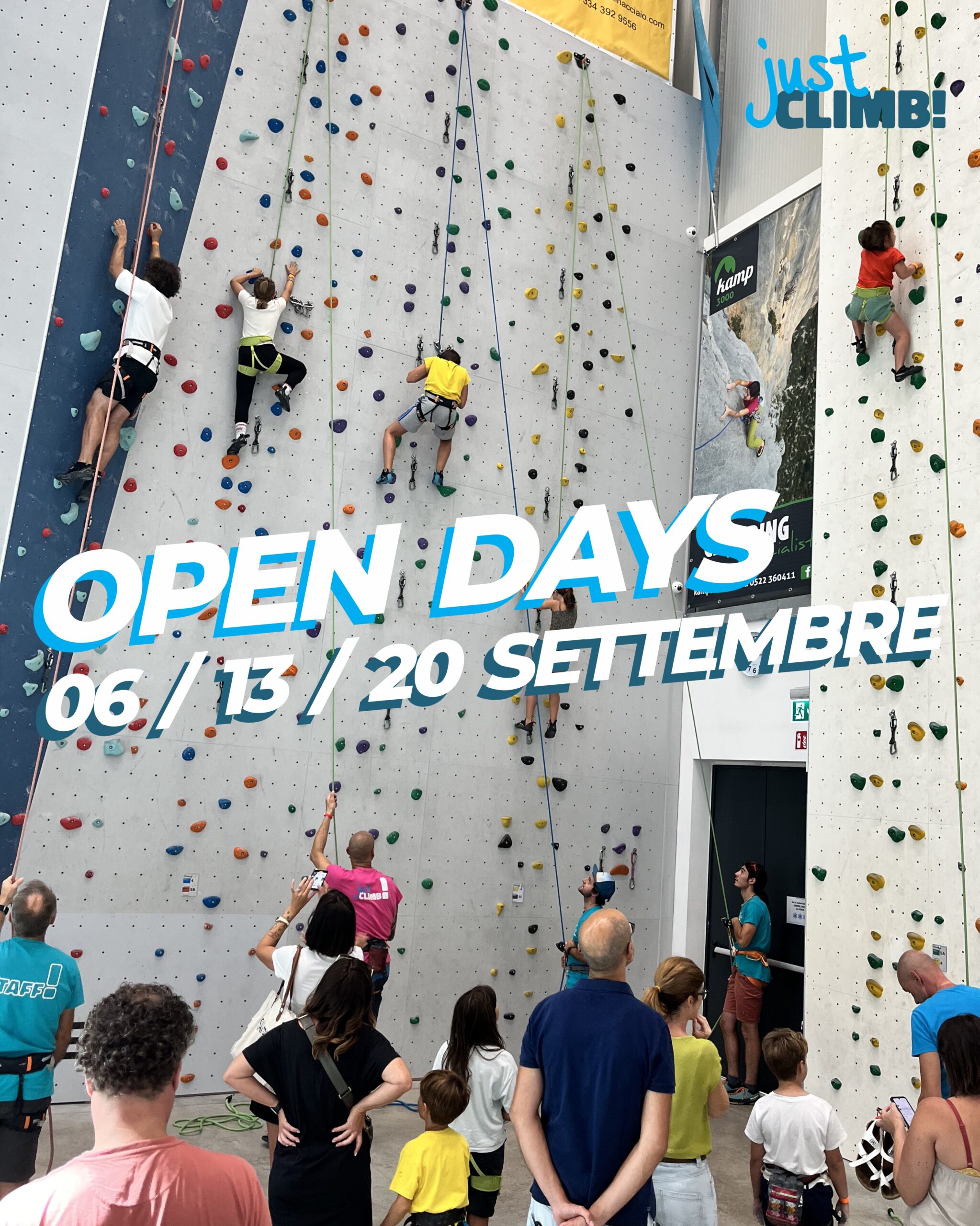 Just Climb! Climbing Open Days 2025