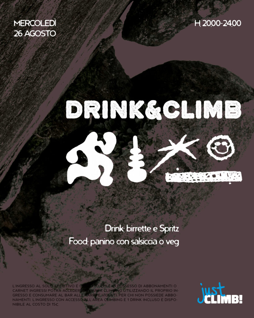 JC-D&C-AGOSTO-26-post-IG-2 Drink and Climb! 26 agosto 2026