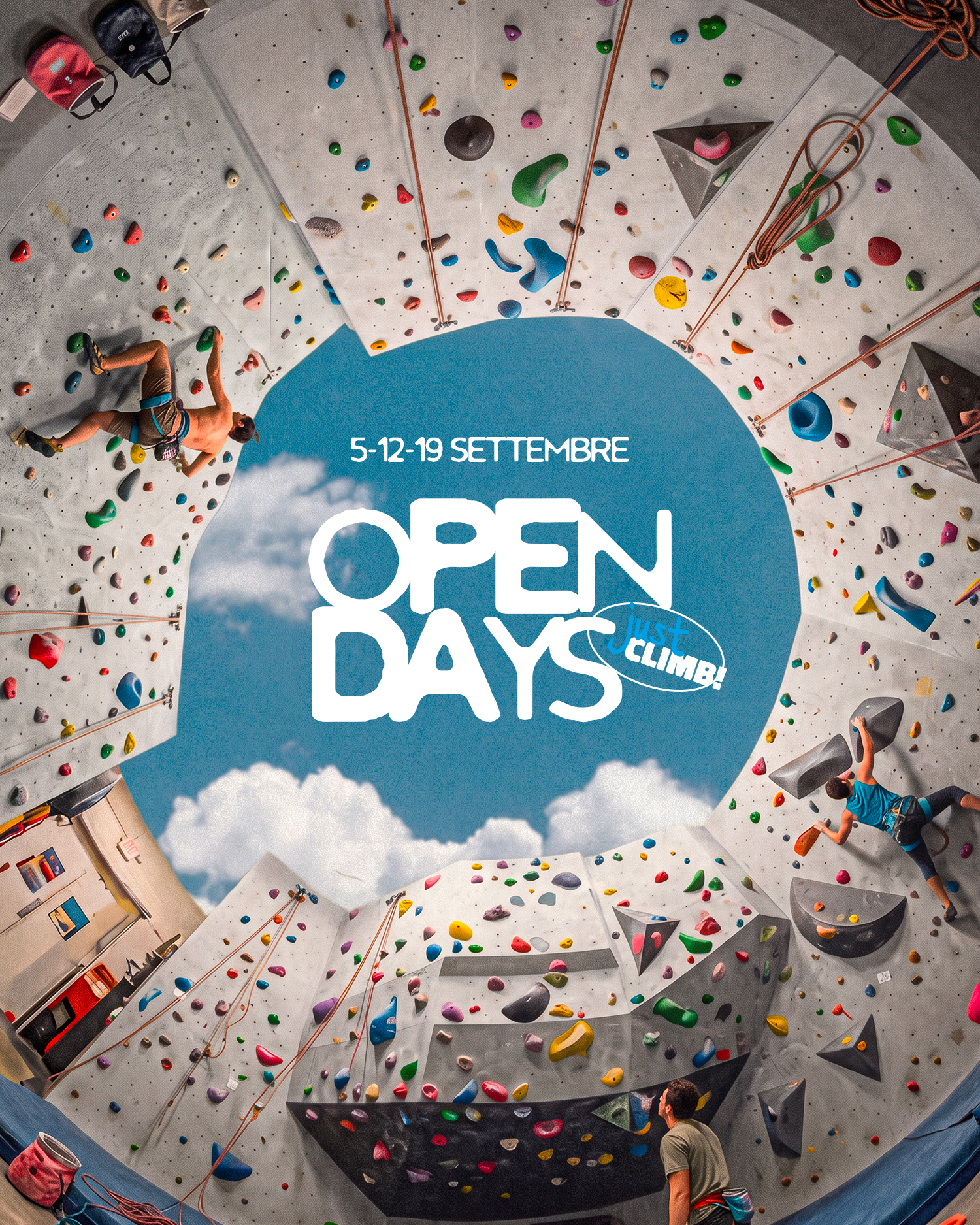Climbing Open Days 2026 Just Climb! Reggio Emilia