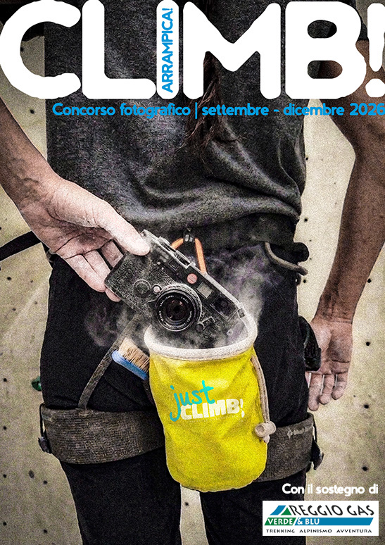 Concorso fotografico Just Climb! 2026